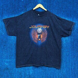 Journey Mineral Wash Rock T-Shirt Size Extra Large